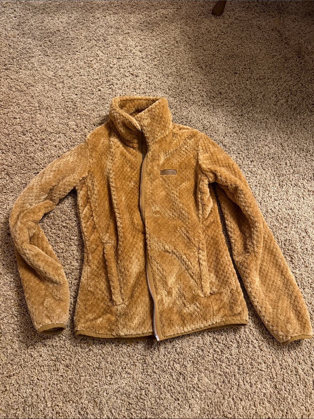 Columbia Women's Teddy Fleece Jacket in Camel Brown